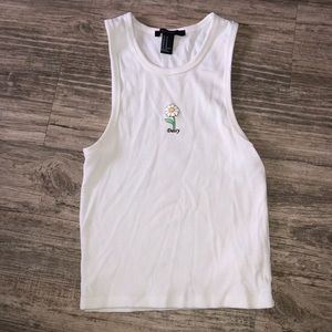 Cute daisy tank